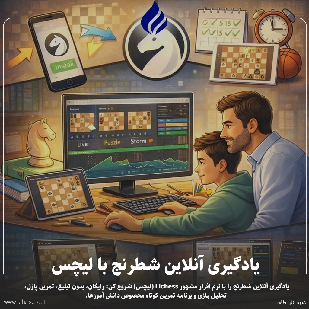 یادگیری آنلاین شطرنج